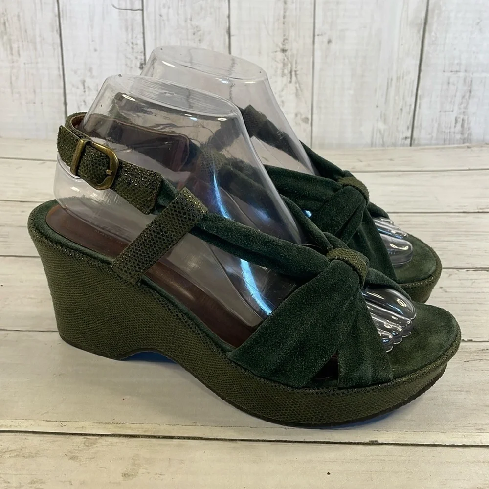 Sundance Forest Green Suede and 